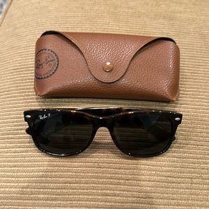 NEW WAYFARER CLASSIC- polished tortoise polarized